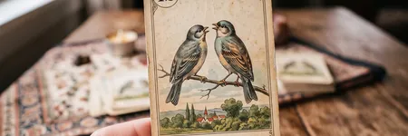 Kuşlar kartı: Lenormand Tarotu'nda anlamı