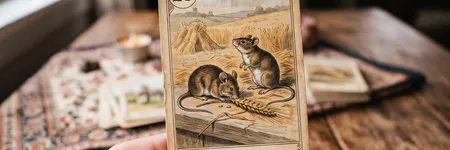 Fareler kartı: Lenormand Tarotu'nda anlamı