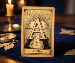 Alfa, Triade Kehaneti'nin 1. kartı: anlamı