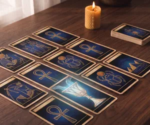 Mısır Tarotu'nda Kupalar: duyguların ailesi