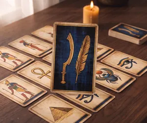 Mısır Tarotu'nda Kılıçlar: zihnin ailesi